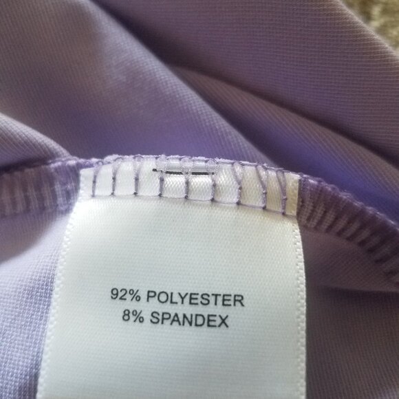 Peter Millar Summer Comfort Polo Shirt Light Purple Color Men's Size XXL - Picture 7 of 8